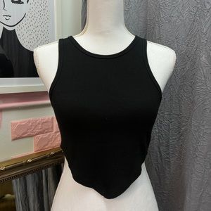 Garage asymmetrical tank